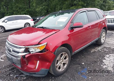 2013 Ford Edge Sel z USA, uszkodzony, nr VIN 2FMDK4JC8DBE15286